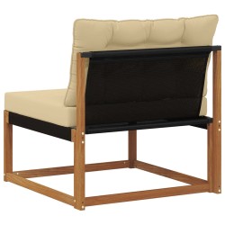 Unité de canapé sectionnel Bois d'Acacia Massif Naturel 554423554423