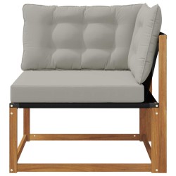 Canapé d'angle extérieur Bois d'Acacia Massif Naturel 554424554424