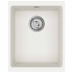 Évier Blanc 370 x 460 mm 80% Quartz et 20% Résine 554435554435