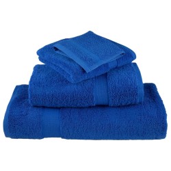 Serviettes de douche de qualité supérieure SOLUND 4 pcs bleu 554447554447