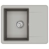 Évier Gris 560 x 460 mm 80% Quartz et 20% Résine 554463554463