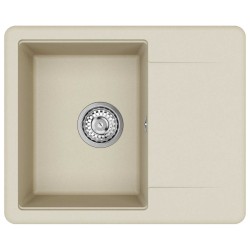 Évier Beige 560 x 460 mm 80% Quartz et 20% Résine 554464554464