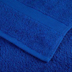 Serviettes de toilette premium SOLUND 4 pièces Bleu 30 x 30 cm 600 g/m² 554470554470