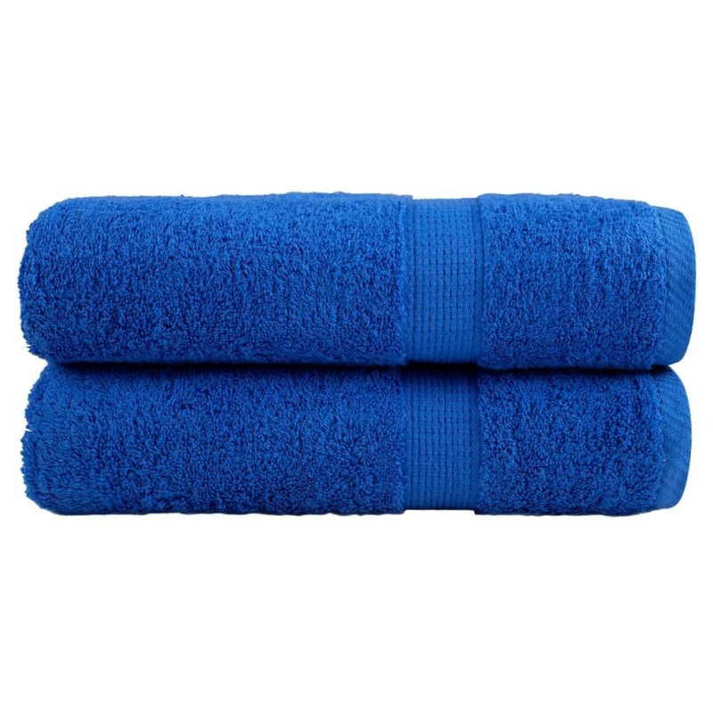 Serviettes de douche de qualité supérieure SOLUND 2 pcs bleu 554472554472