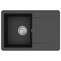 Évier Noir 670 x 460 mm Granite 554482554482