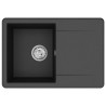Évier Noir 670 x 460 mm Granite 554482554482
