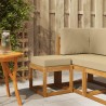 Banc de Jardin Bois d'Acacia Massif Naturel 554483554483