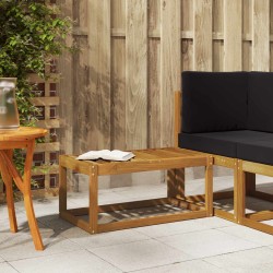 Banc de jardin Naturel 79 x 43 x 37 cm Bois d'Acacia Massif 554485554485