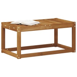 Banc de jardin Naturel 79 x 43 x 37 cm Bois d'Acacia Massif 554485554485