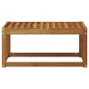 Banc de jardin Naturel 79 x 43 x 37 cm Bois d'Acacia Massif 554485554485