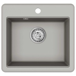 Évier Gris 470 x 440 mm Granite 554487554487
