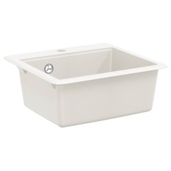 Évier Blanc 470 x 440 mm Granite 554490554490