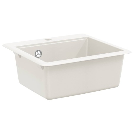 Évier Blanc 470 x 440 mm Granite 554490554490