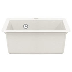 Évier Blanc 470 x 440 mm Granite 554490554490