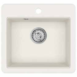 Évier Blanc 470 x 440 mm Granite 554490554490