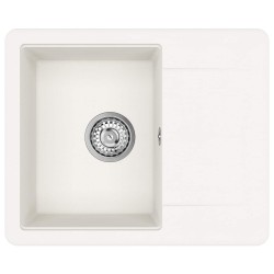 Évier Blanc 560 x 460 mm 80% Quartz et 20% Résine 554491554491