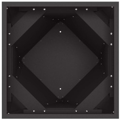 Jardinière Noir 50 x 50 x 75 cm Acier 554493554493