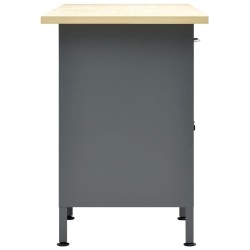 Établi Noir 160x60x85 cm Acier 554495554495