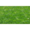 Grillage à poule avec revêtement en PVC 25x0,75 m vert 554515554515