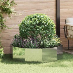 Jardinière Argent 120 x 120 x 35 cm Acier galvanisé 554524554524
