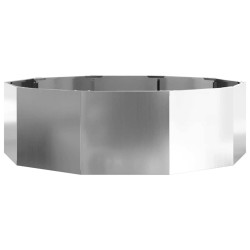 Jardinière Argent 120 x 120 x 35 cm Acier galvanisé 554524554524