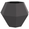 Jardinière 2 pcs Noir 75 x 75 x 60 cm Acier 554529554529