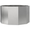 Jardinière Argent 90 x 90 x 50 cm Acier inoxydable 554532554532