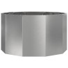 Jardinière Argent 90 x 90 x 50 cm Acier inoxydable 554532554532
