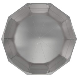 Jardinière Argent 90 x 90 x 50 cm Acier inoxydable 554532554532