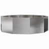 Jardinière Argent 120 x 120 x 35 cm Acier inoxydable 554535554535