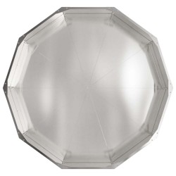 Jardinière Argent 120 x 120 x 35 cm Acier inoxydable 554535554535