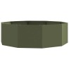 Jardinière Vert olive 120 x 120 x 35 cm Acier 554536554536