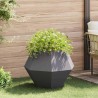 Jardinière Noir 75 x 75 x 60 cm Acier 554538554538