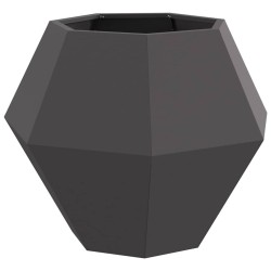 Jardinière Noir 75 x 75 x 60 cm Acier 554538554538