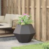 Jardinière Noir 75 x 75 x 60 cm Acier 554538554538