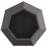 Jardinière Noir 75 x 75 x 60 cm Acier 554538554538