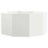 Jardinière Blanc 120 x 120 x 50 cm Acier 554540554540
