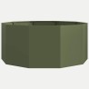 Jardinière Vert olive 120 x 120 x 50 cm Acier 554541554541