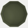 Jardinière Vert olive 120 x 120 x 50 cm Acier 554541554541