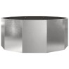 Jardinière Argent 120 x 120 x 50 cm Acier inoxydable 554542554542