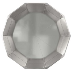 Jardinière Argent 120 x 120 x 50 cm Acier inoxydable 554542554542