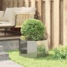 Jardinière Argent 60 x 60 x 35 cm Acier galvanisé 554543554543