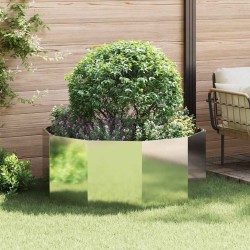Jardinière Argent 120 x 120 x 50 cm Acier galvanisé 554544554544