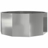 Jardinière Argent 120 x 120 x 50 cm Acier galvanisé 554544554544