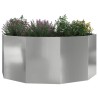 Jardinière Argent 120 x 120 x 50 cm Acier galvanisé 554544554544
