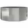 Jardinière Argent 120 x 120 x 50 cm Acier galvanisé 554544554544