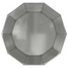 Jardinière Argent 120 x 120 x 50 cm Acier galvanisé 554544554544