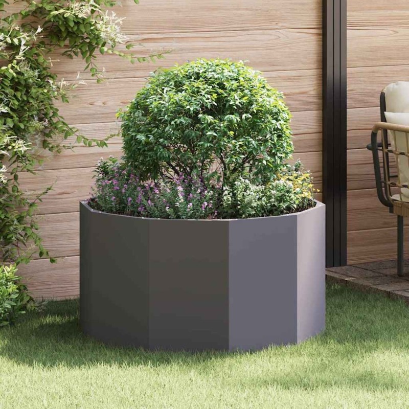 Jardinière Noir 90 x 90 x 50 cm Acier 554545554545