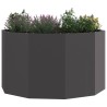 Jardinière Noir 90 x 90 x 50 cm Acier 554545554545