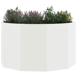Jardinière Blanc 90 x 90 x 50 cm Acier 554546554546